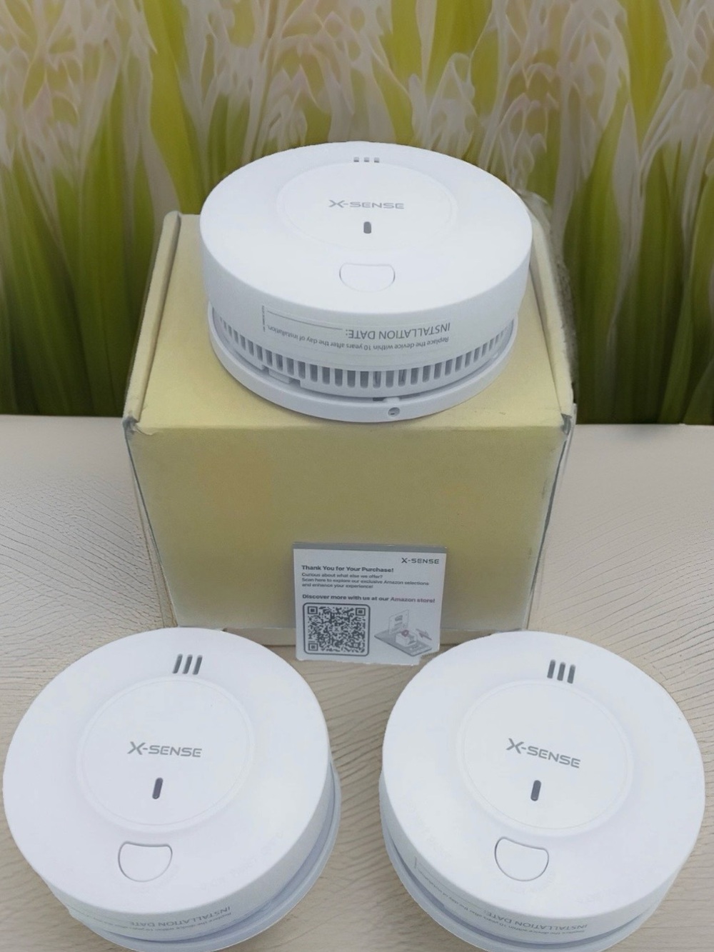 3 PACK - X-Sense Smoke Alarm Detector 10 year battery - SD2J0AX